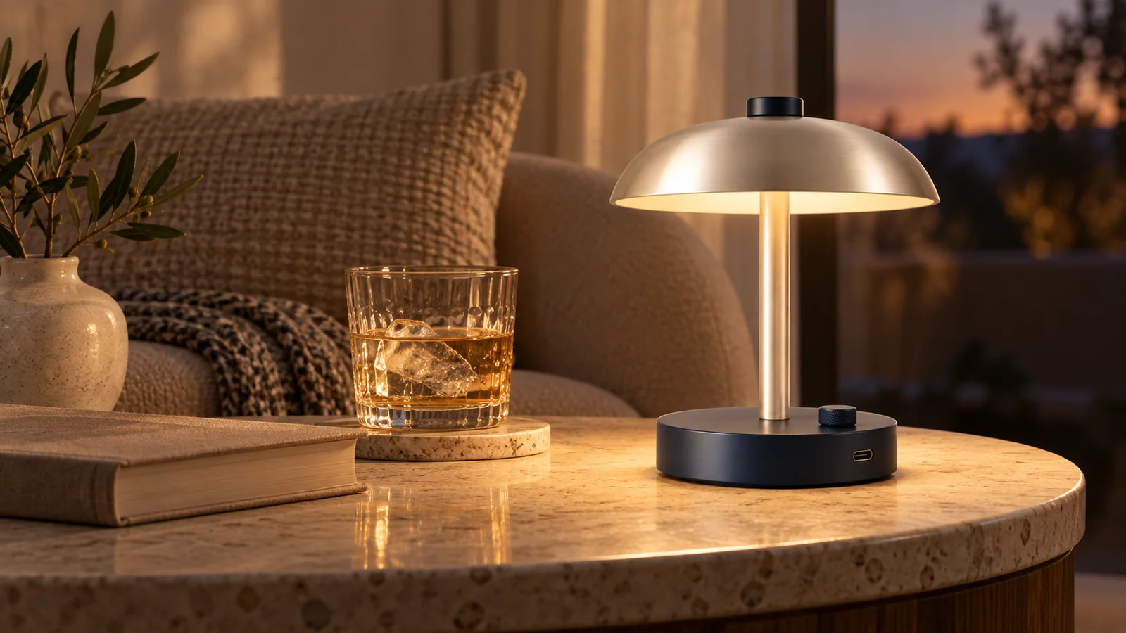 Fictional Arclet Portable concept by the invented Cinderline Design Studio: imagined everyday use scene.