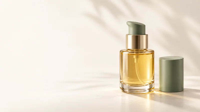 Fictional Shine Drop 50 concept by the invented Verdant Ritual Salon Supply: product hero view.